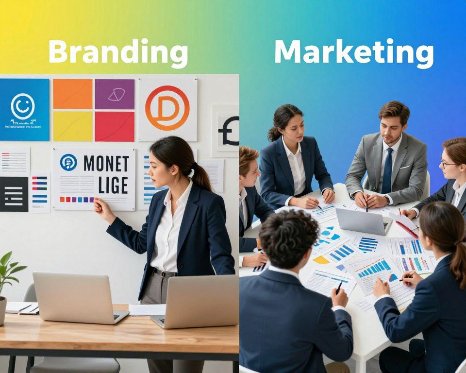 Perbedaan Branding dan Marketing